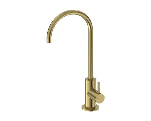 Mizu Drift Filter Tap System in Brushed Brass