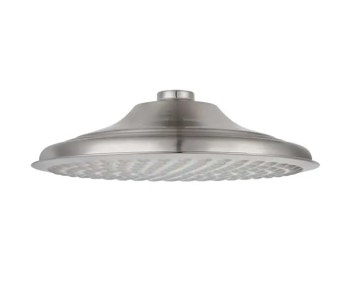 Kado Era overhead shower rose in brushed nickel