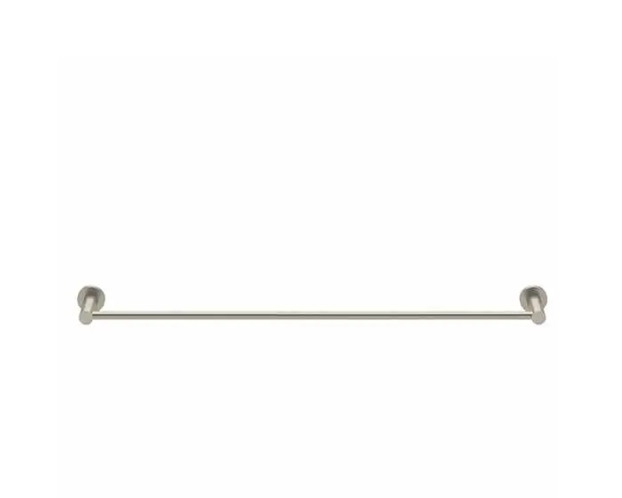 Sussex Pure Single Towel Rail in brushed nickel