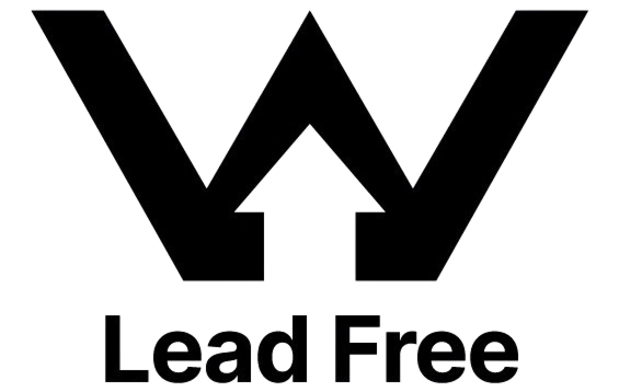 Black "W" logo with an upward arrow in the center and "Lead Free" text underneath