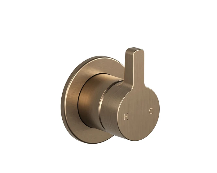 Faucet Strommen Vara Fin Shower Mixer in Discovery Bronze