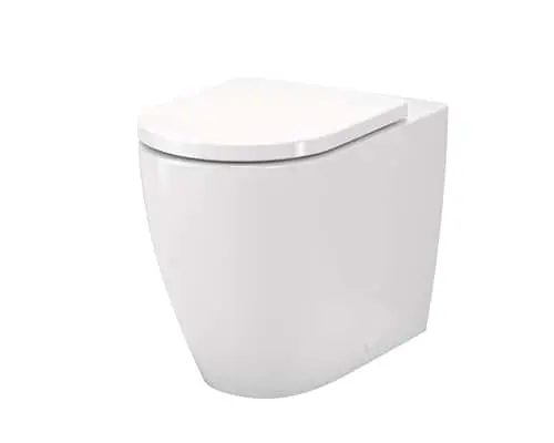 Caroma Forma II Cleanflush Overheight toilet pan.