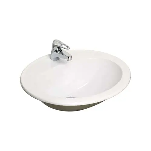 A white Base basin.