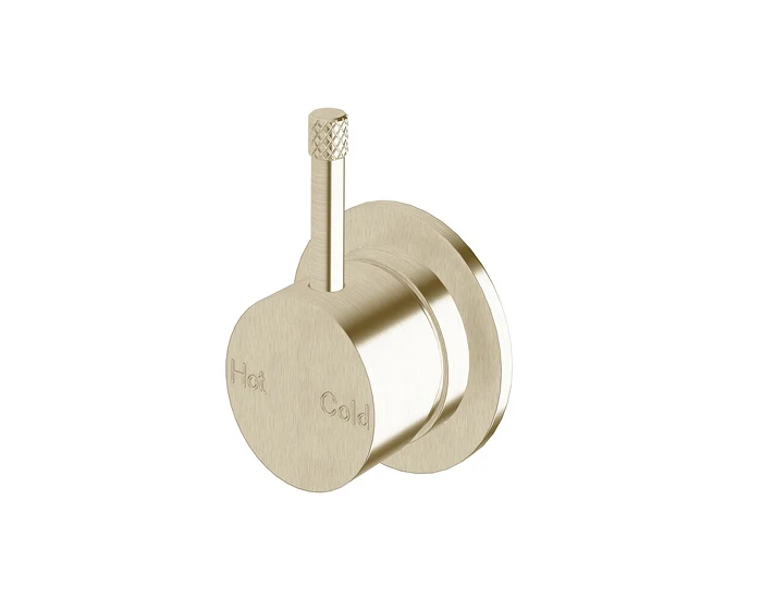 Sussex Scala Nova Shower Mixer in Brushed Platinum Gold