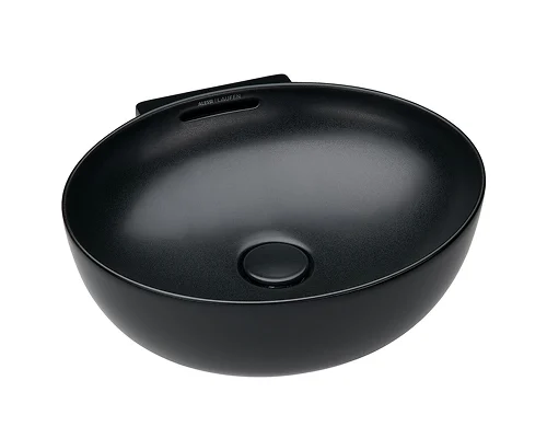 LAUFEN Alessi Above Counter Basin in Matte Black