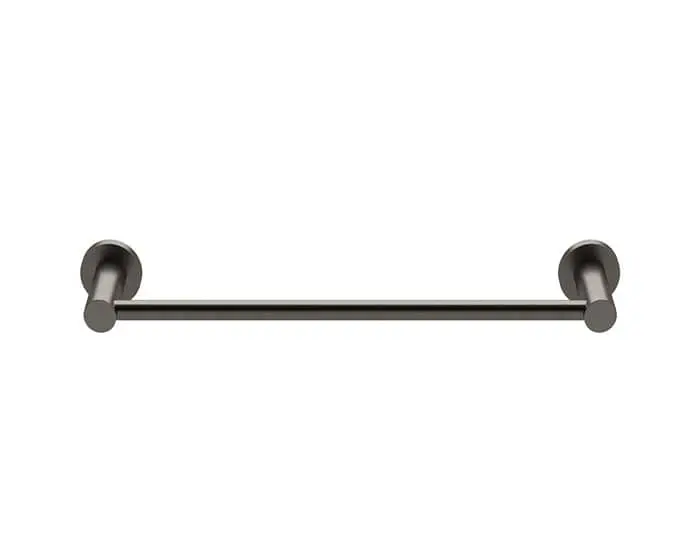 Milli Mood towel rail in brushed gunmetal