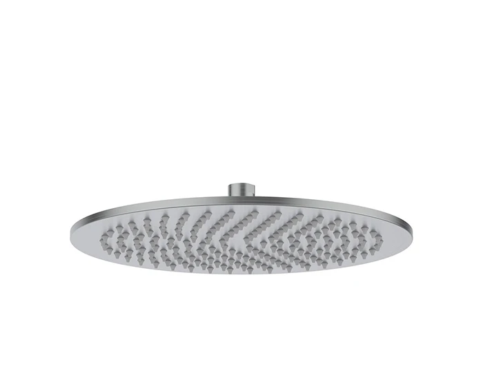 Mizu Drift Overhead Shower in Brushed Gunmetal