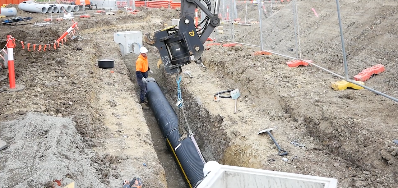 Case study: StormFLO trial at North East Link | Reece
