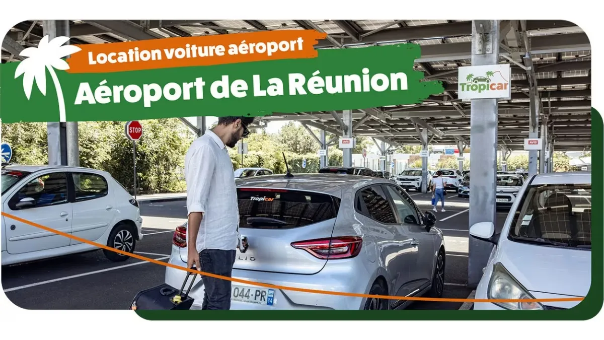 Retrait d’une voiture de location à l’aéroport Roland Garros