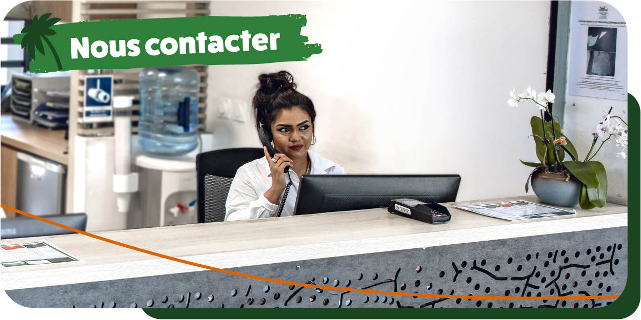 Accueil pour la location de voiture chez Tropicar à La Réunion