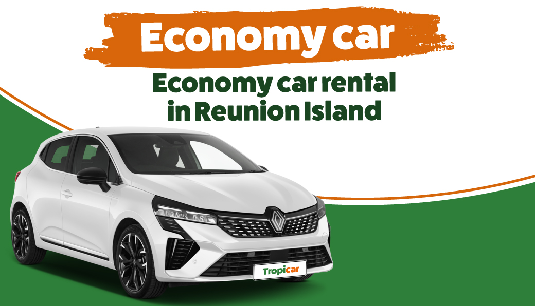 Economy car rental in Réunion