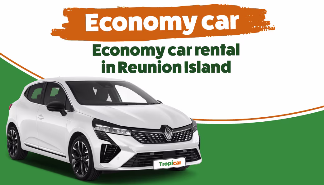 Economy car rental in Réunion