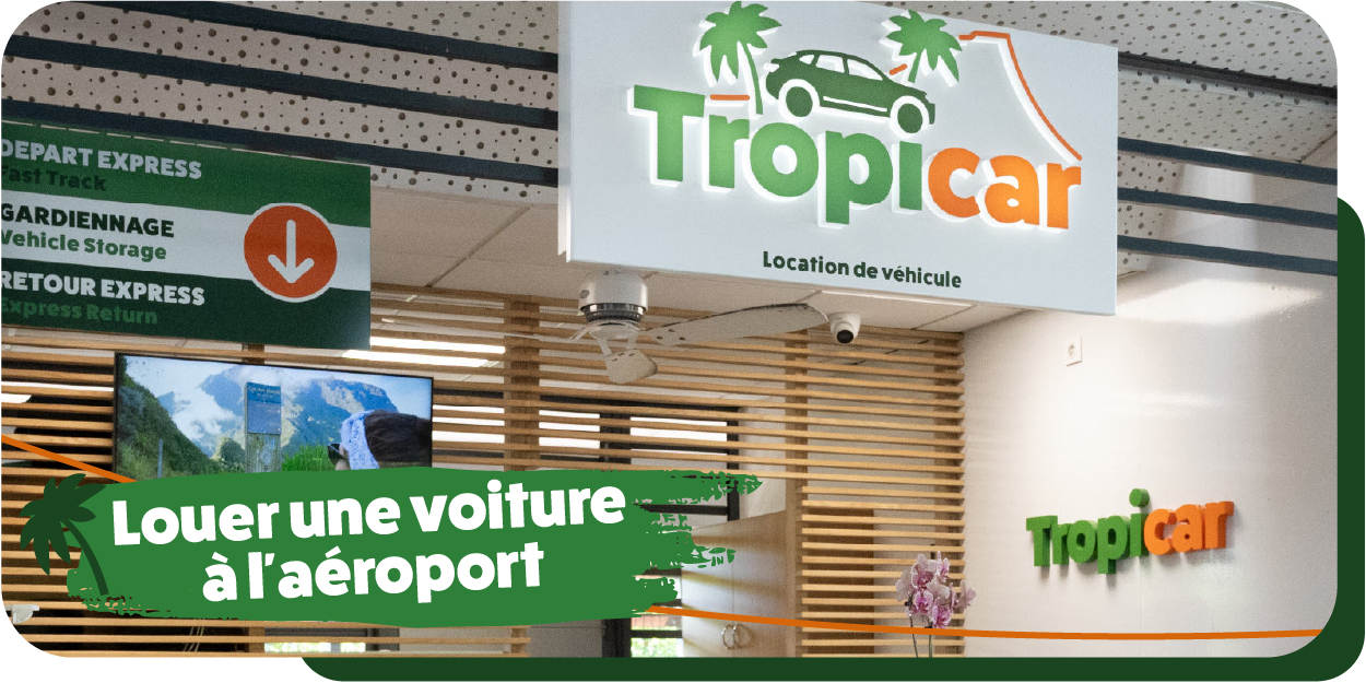 Louer une voiture à l’aéroport Réunion Roland Garros