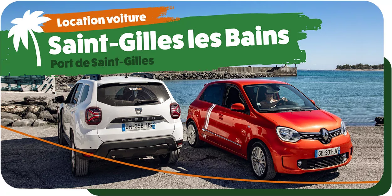 Location de voiture en ville à Saint-Gilles-les-Bains, La Réunion