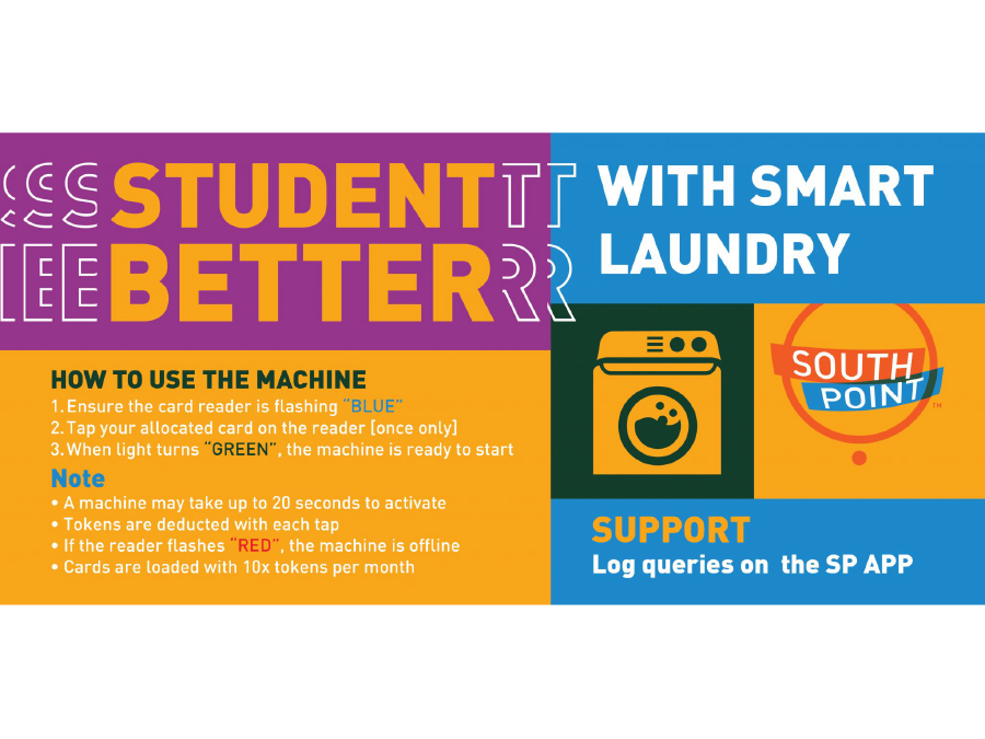 USING YOUR SMART LAUNDRY SMARTCARD