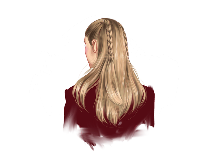 Flawless hair for Procreate
