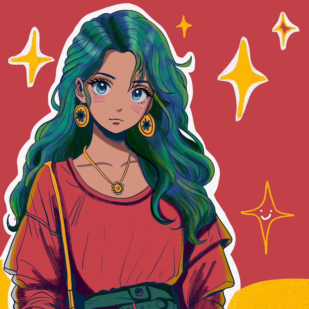 Perfect Anime Hair for Procreate