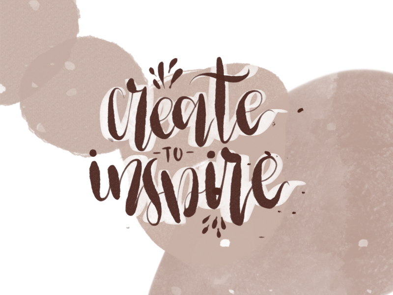 Ink calligraphy for Procreate