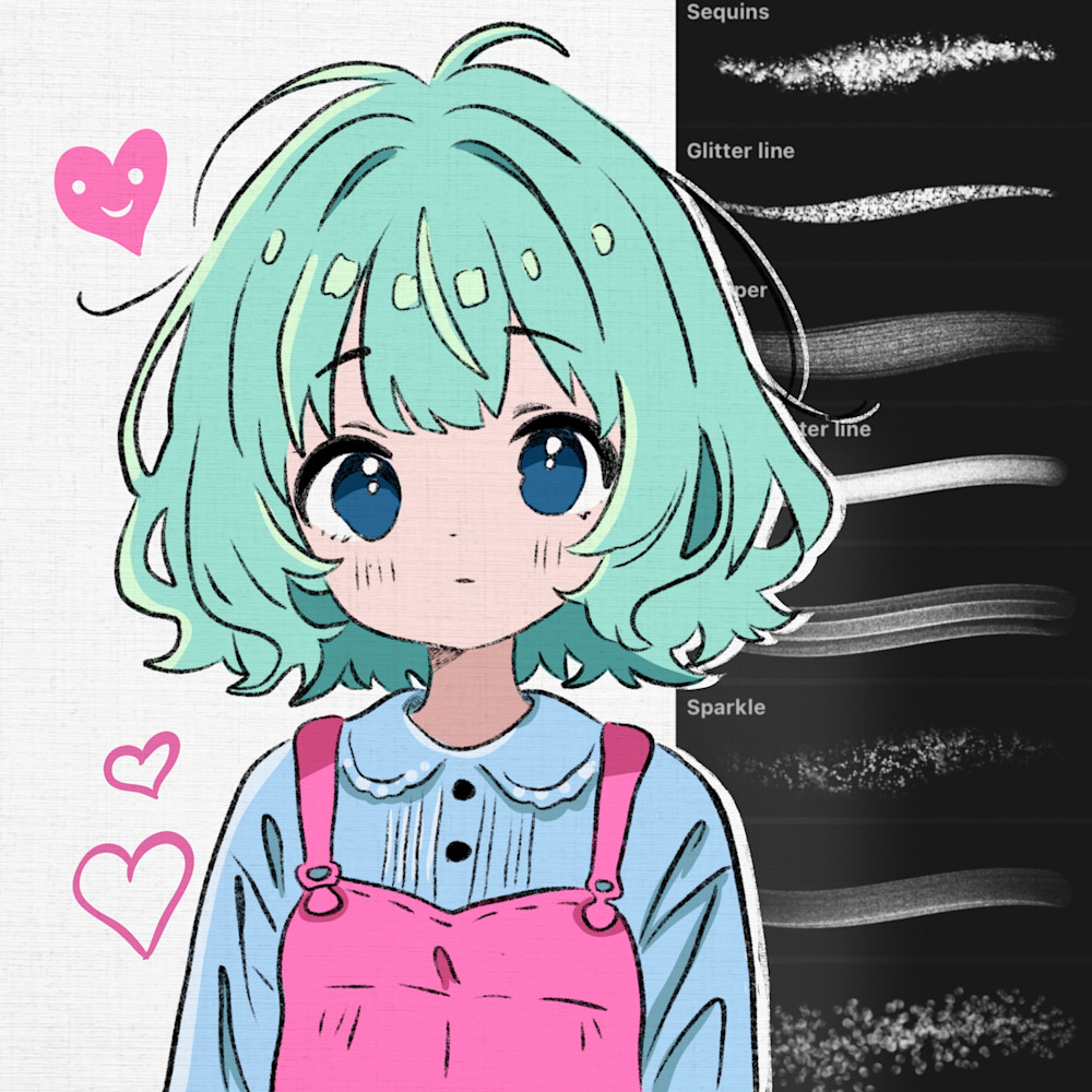 Cute Shimmer for Procreate