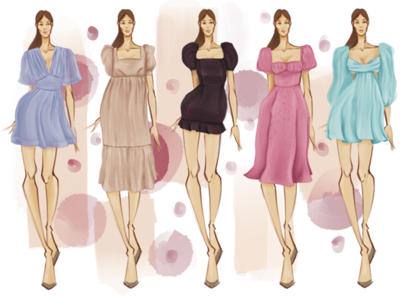 Summer Dresses  for Procreate