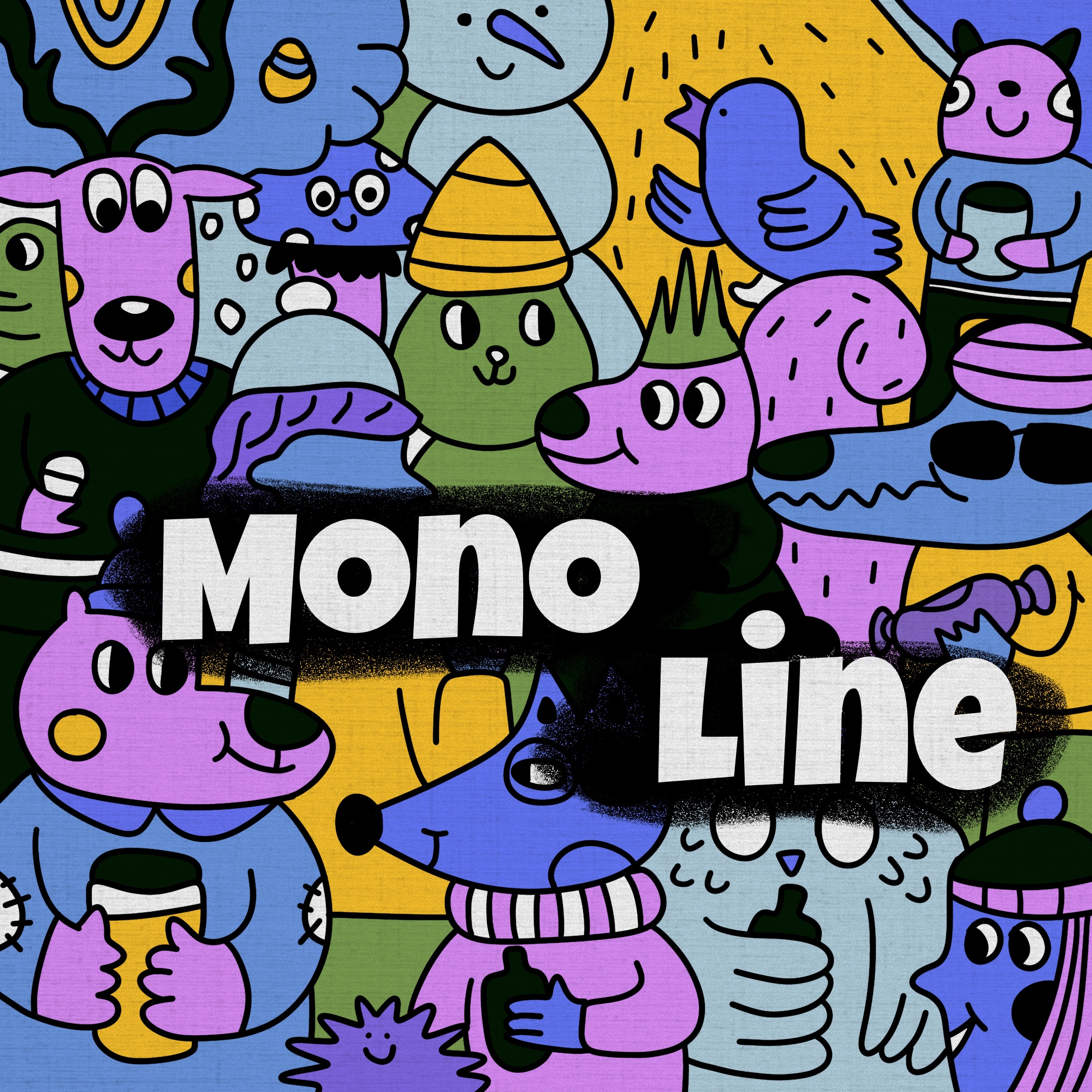 Monoline Set for Procreate