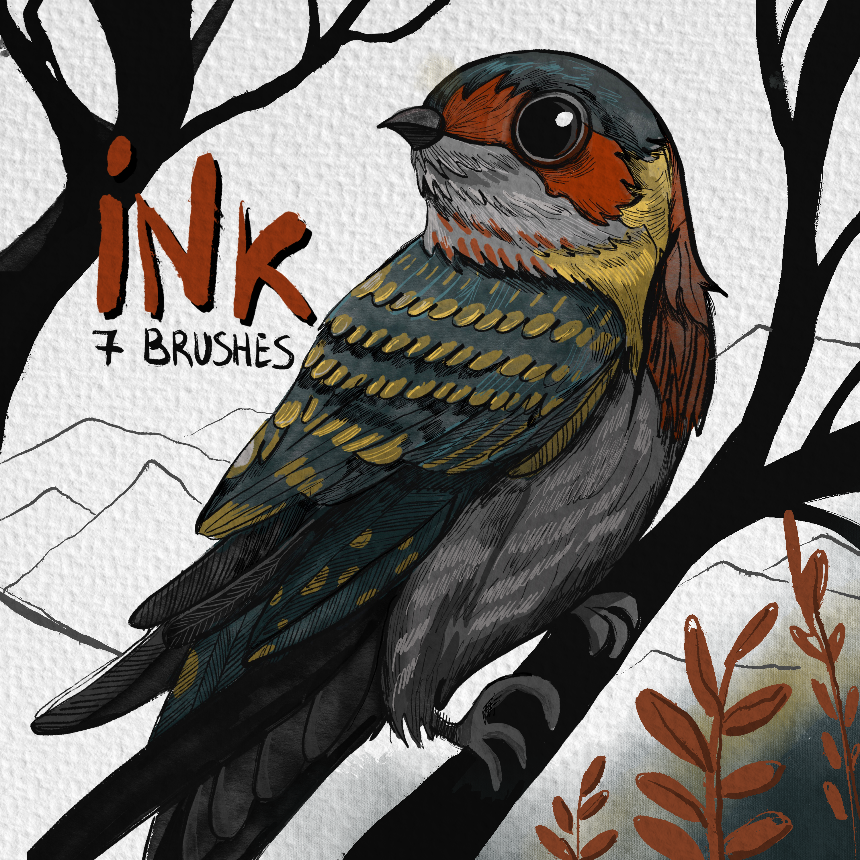 Real ink for Procreate