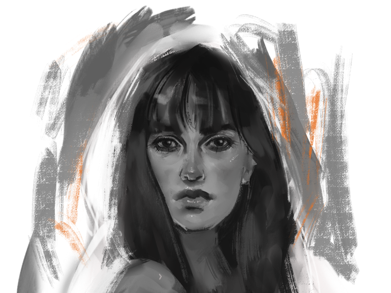Expressive gouache for Procreate