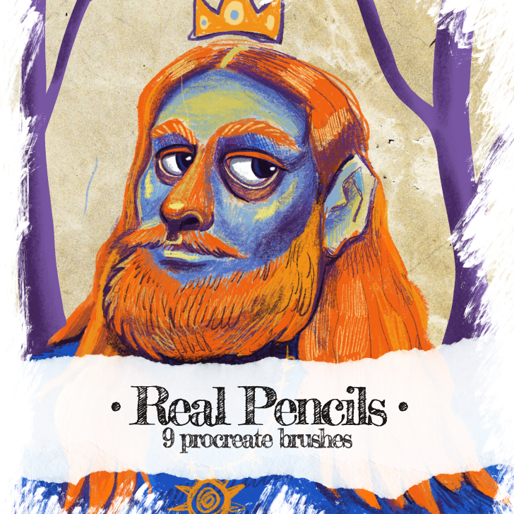 Real pencils for Procreate