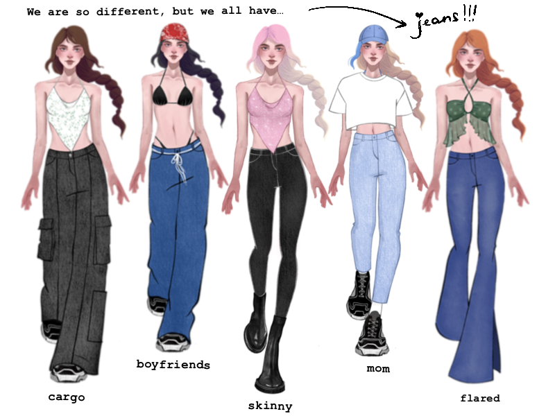 Jeans for Procreate