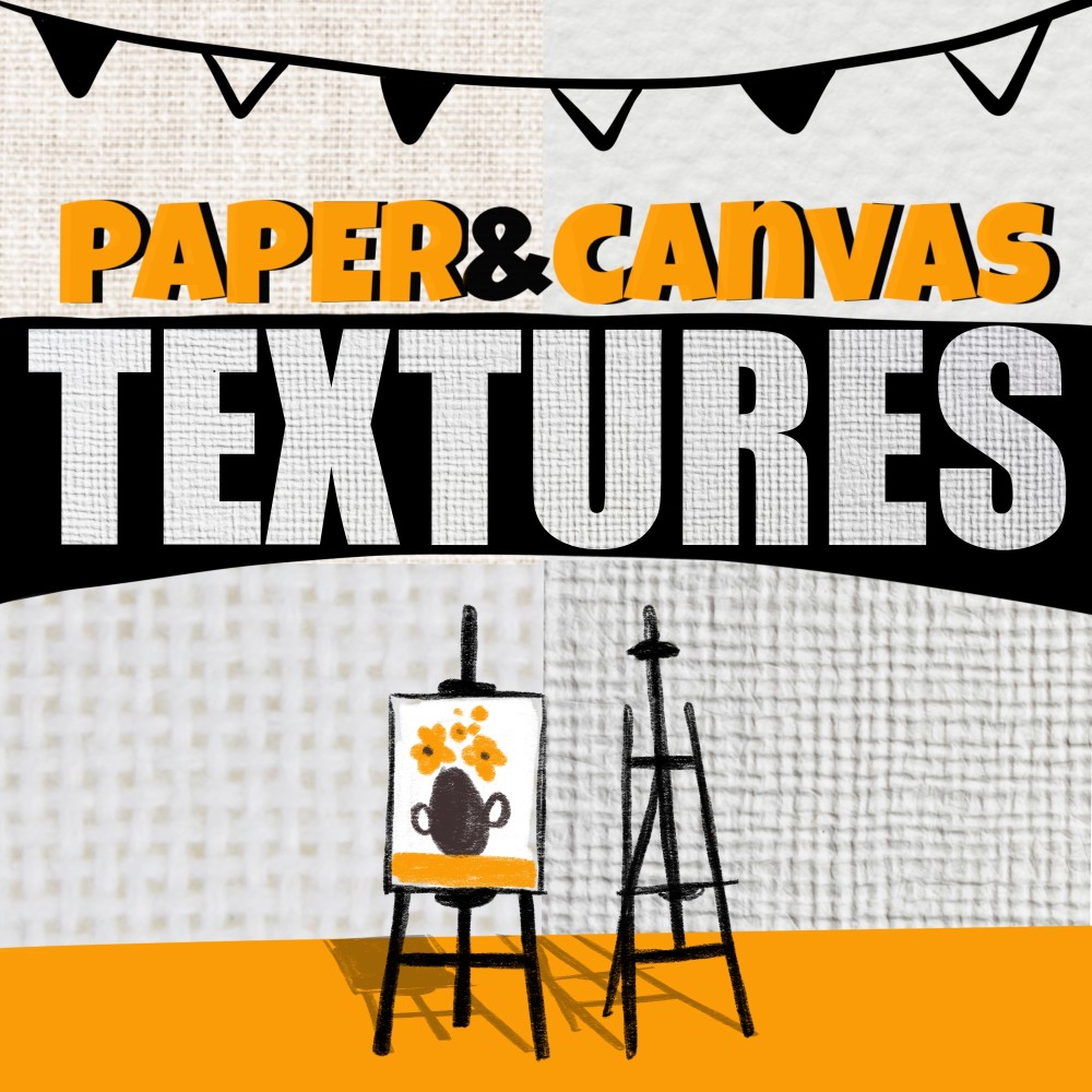 Paper&Canvas Textures for Procreate