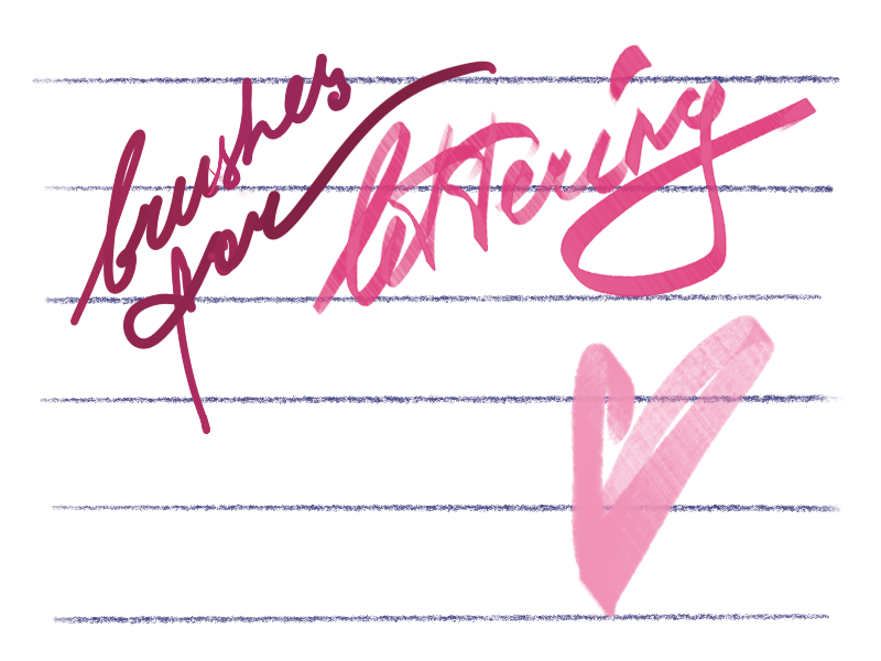 Calligraphy for Procreate