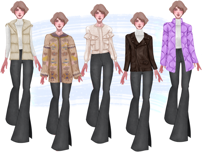 Outerwear for Procreate