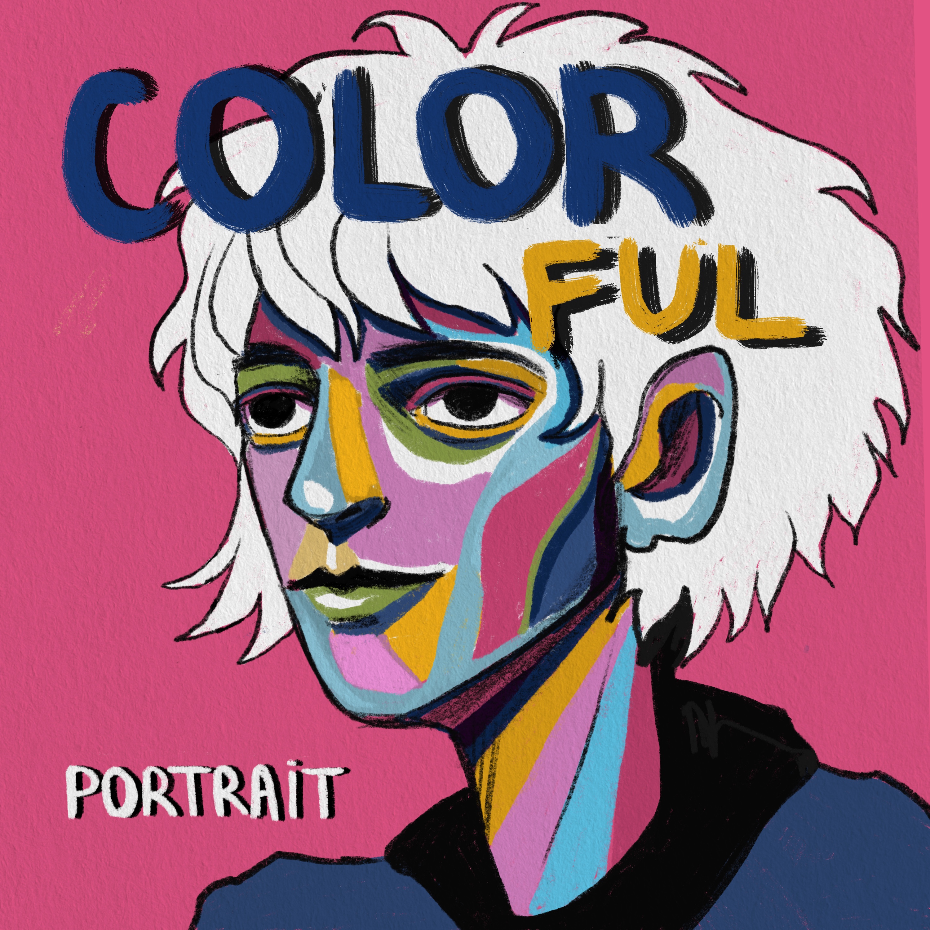 Colorful Portrait 🔮 for Procreate