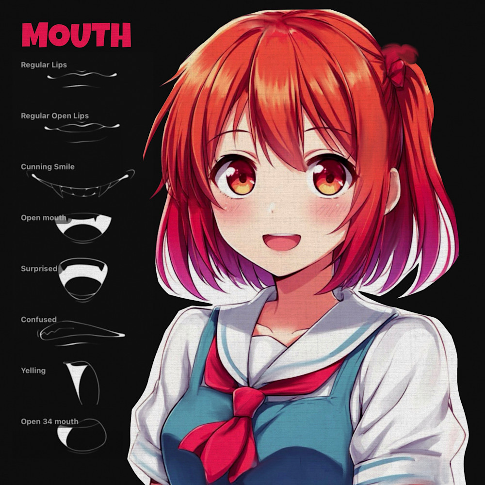 Anime Mouth for Procreate