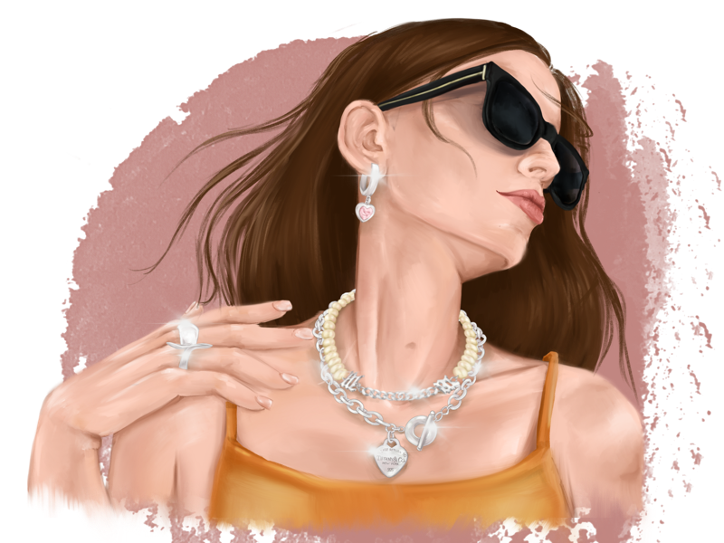 Silver Jewelry for Procreate