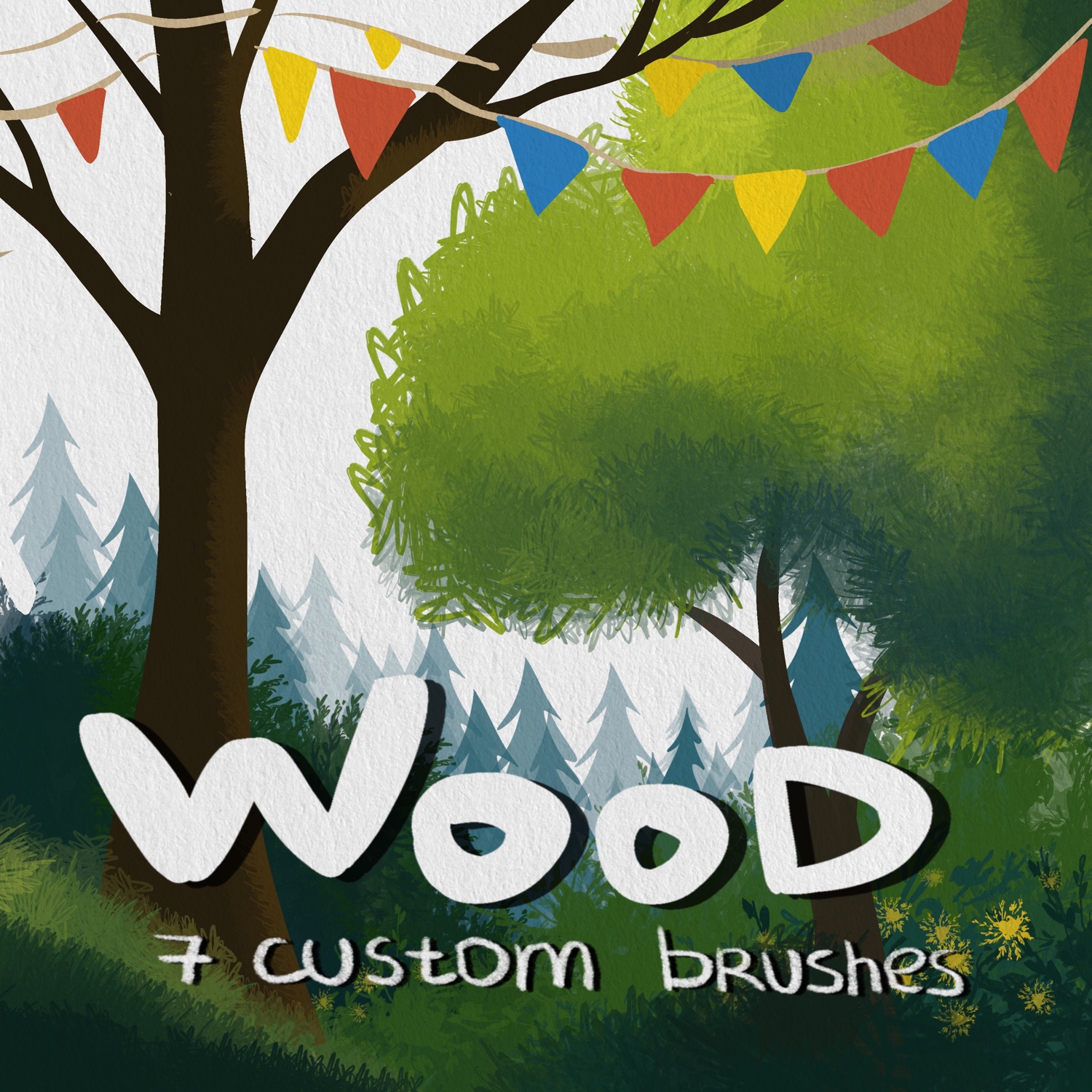 Wood for Procreate