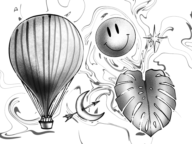 Tattoo sprays for Procreate