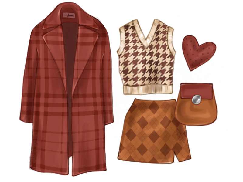 Clothes pattern for Procreate