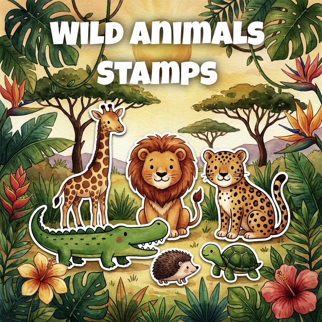 Wild Animals for Procreate