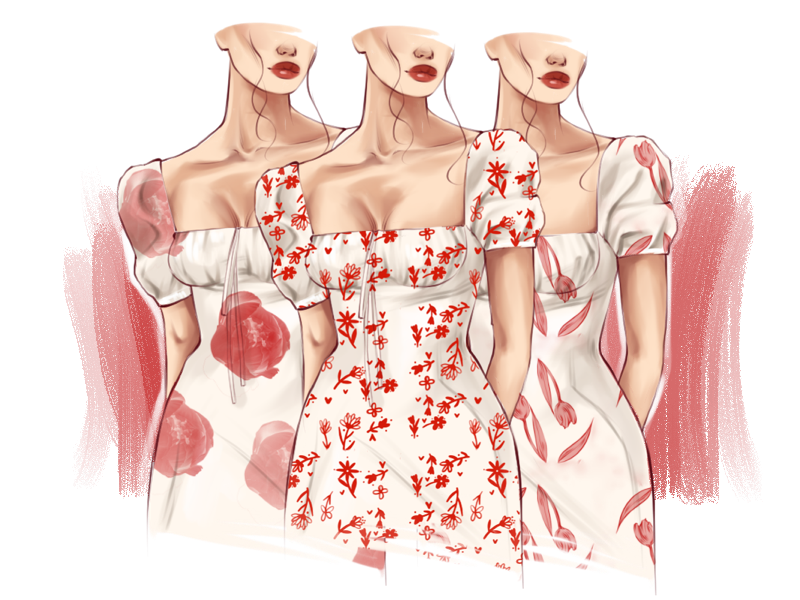 Floral prints for Procreate