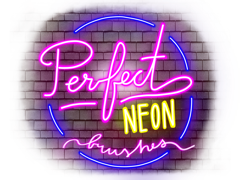 Perfect neon for Procreate