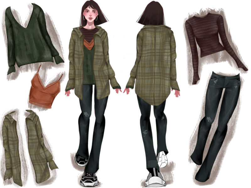 Grunge Style for Procreate