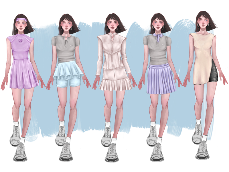 Tennis Uniform for Procreate