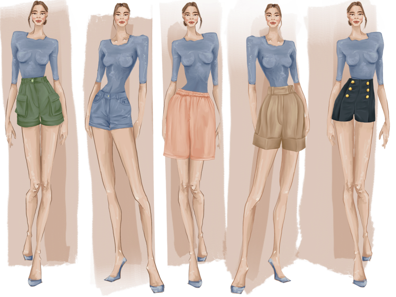 Shorts for Procreate