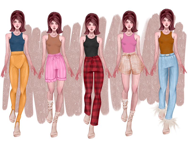 Home clothes for Procreate