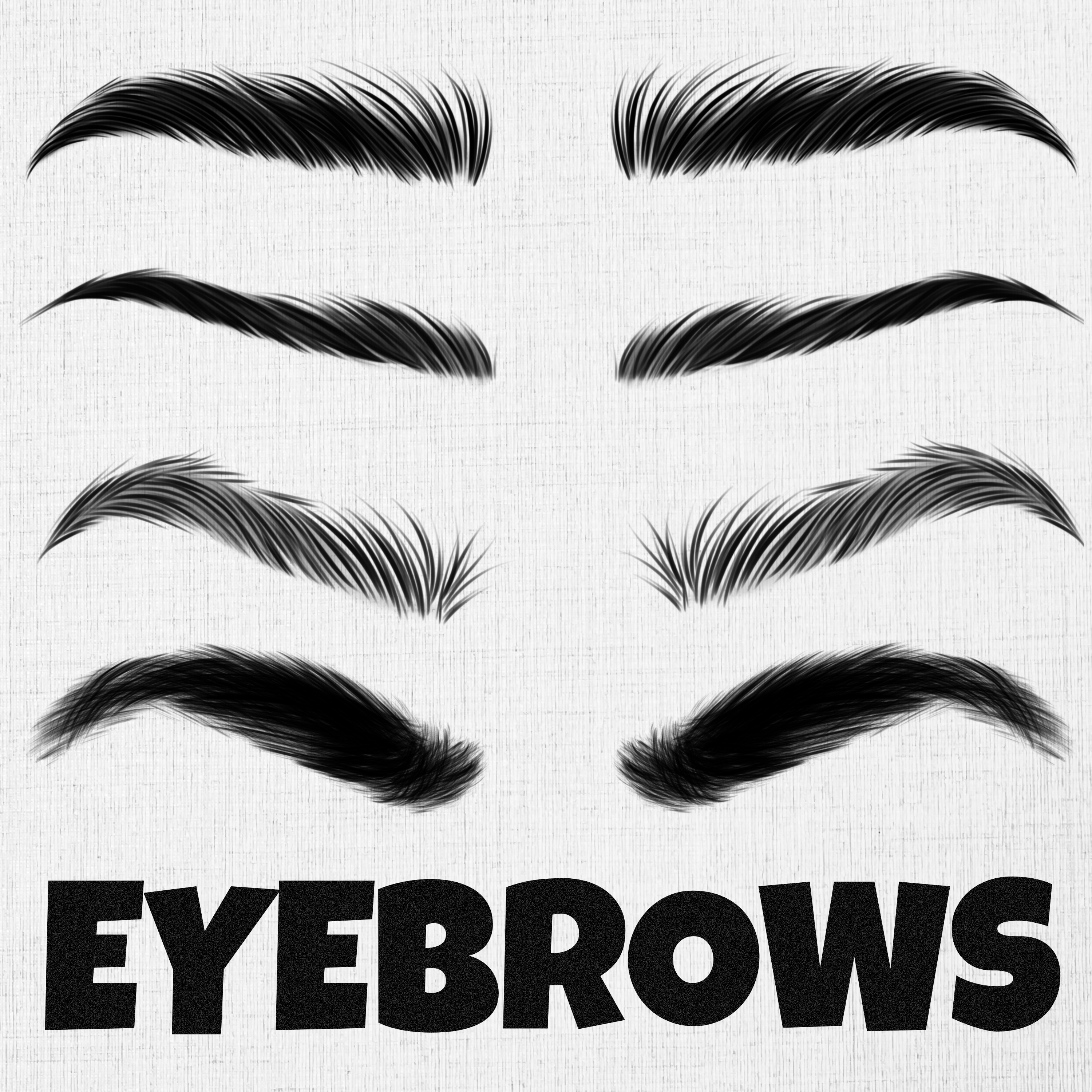 Eyebrows for Procreate