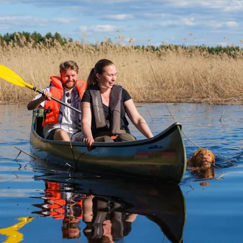 Erkka-Pekka Sjöblom vuokrasi Circutuksen kautta vuokrakanootin