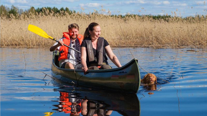 Erkka-Pekka Sjöblom vuokrasi Circutuksen kautta vuokrakanootin