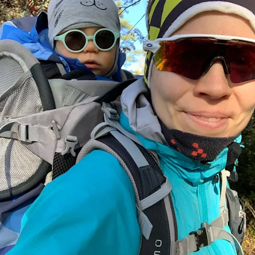 Lapsen kantorinkka on kätevä väline vaelluksella