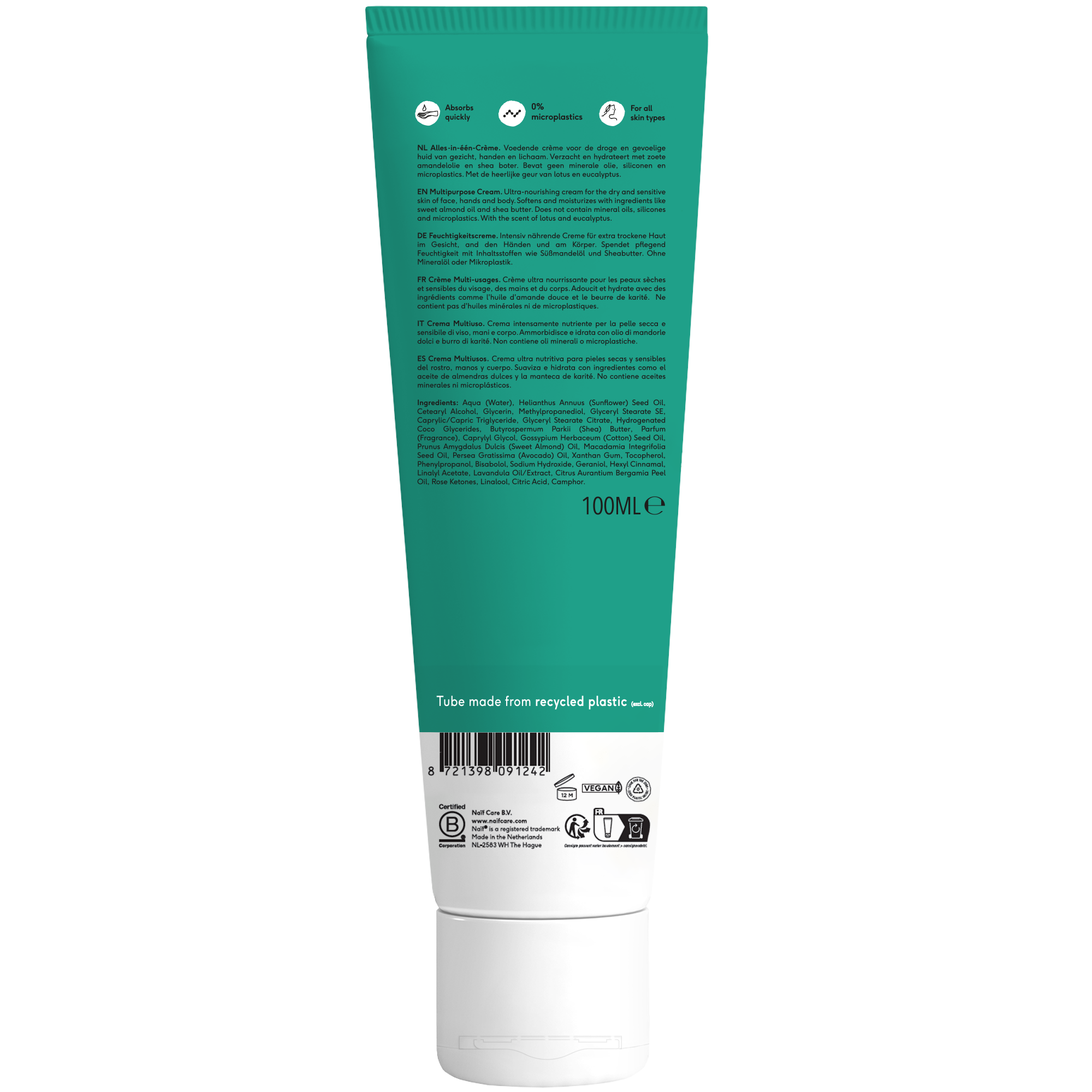 Multipurpose Cream 100ML back